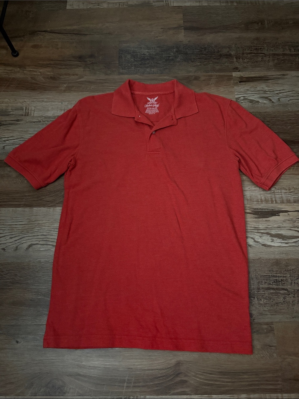 Faded Glory Men's Brick Red Polo Shirt